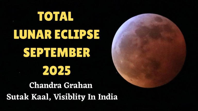 Chandra Grahan September 2025: Total Lunar Eclipse Date, Sutak Kaal And Timings; Check Blood Moon Visibility In India