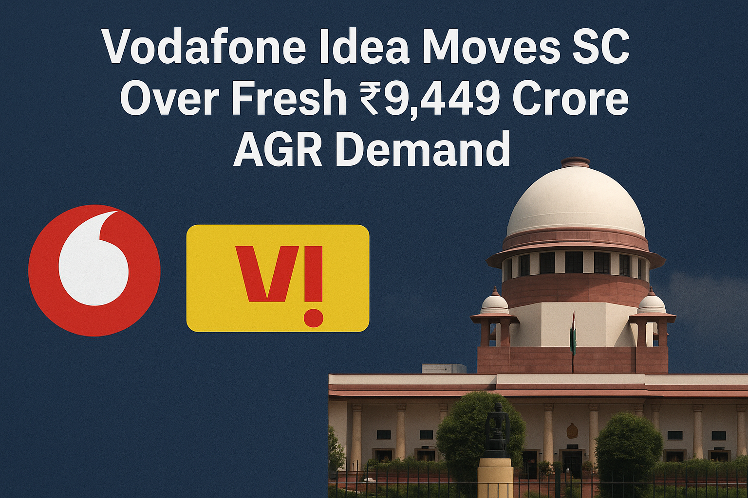 Vodafone Idea moves SC over fresh Rs 9,449 crore AGR demand