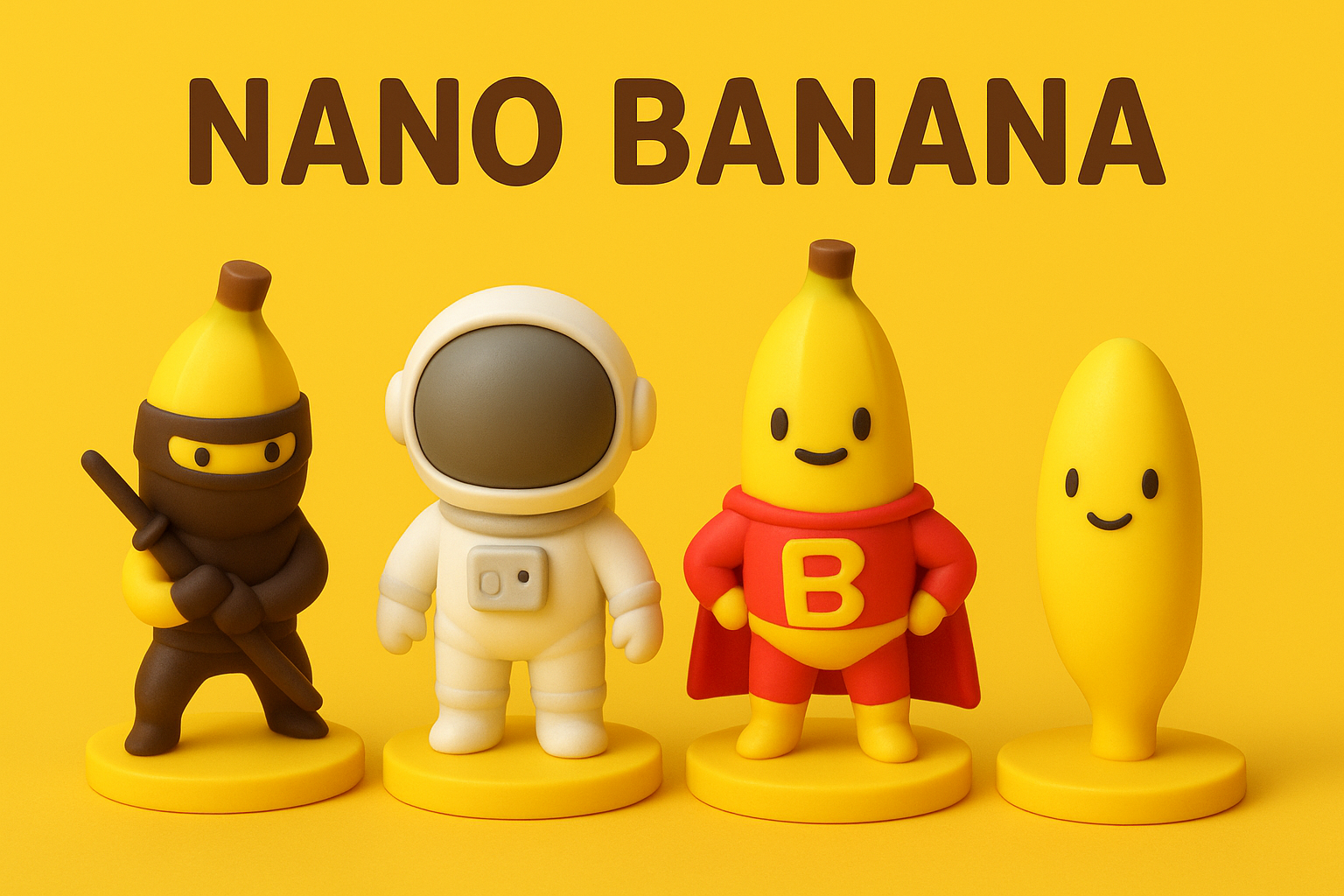 Nano Banana 3D Figurines: A Quirky Collectible Revolution