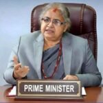the first women Prime Minister of Nepal